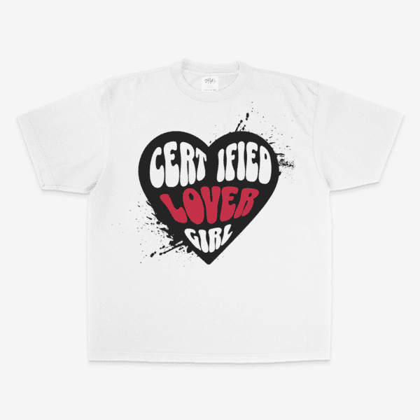 Certified Lover Girl Heavy Tee - Image 4