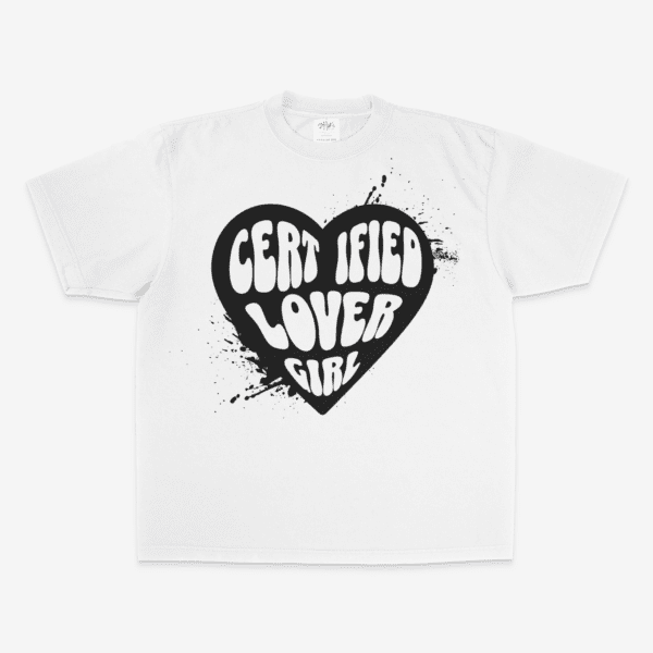 Certified Lover Girl Heavy Tee - Image 5